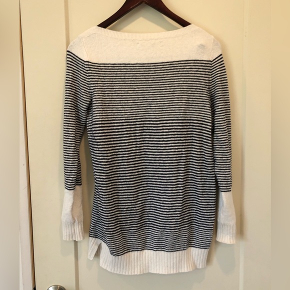 Loft petite striped sweater - Picture 2 of 4